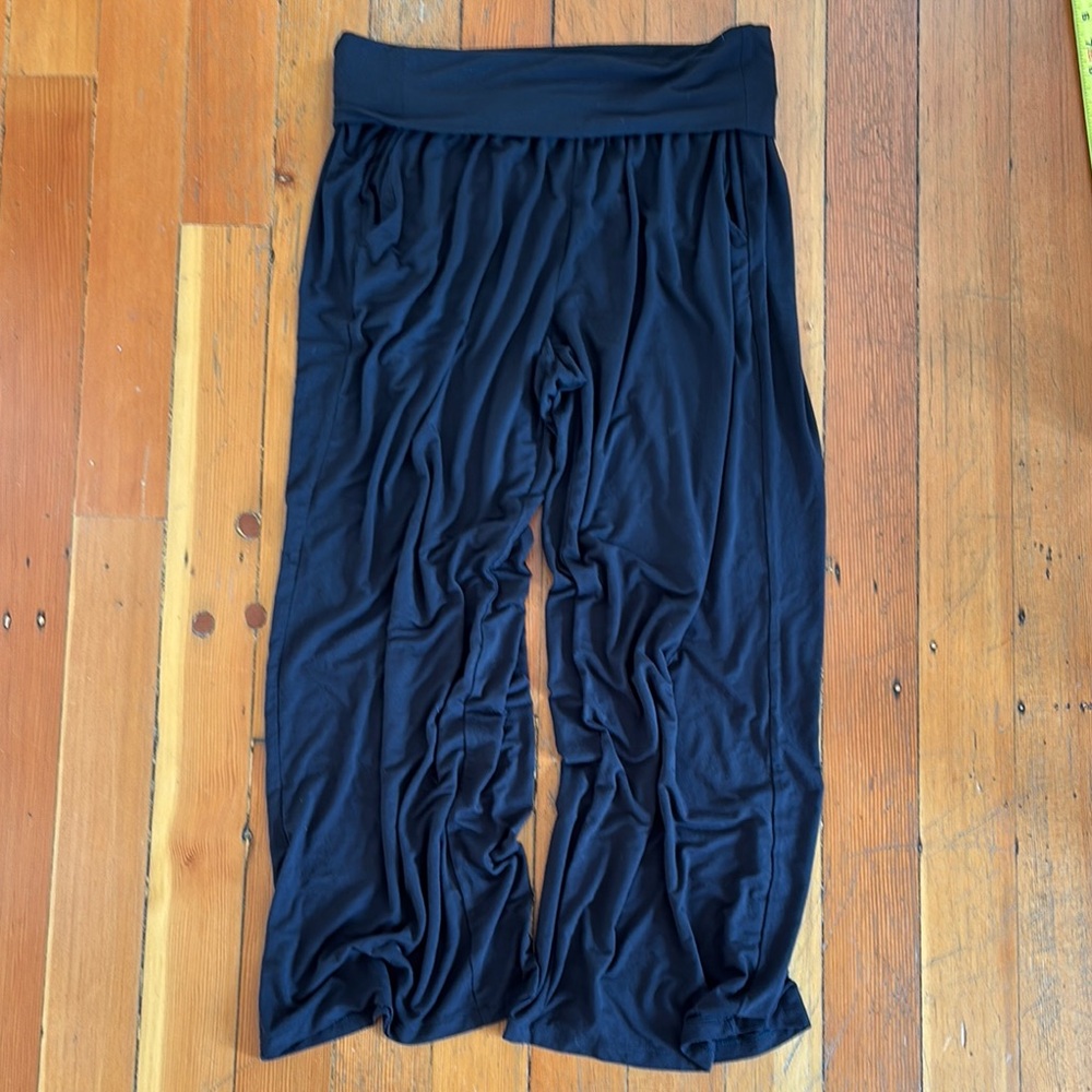 Athleta Black Wide Leg Pants